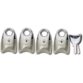 Set 4 ks visacích metalických zámků 20mm Master Lock Fusion 195EURQSN