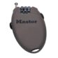 Zatahovací kabelový zámek 4603EURD Master Lock - tmavošedý