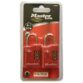 Set 2 ks kombinačních visacích zámků Master Lock TSA 4686EURT - červený - Image 2