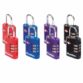 Set 2 ks kombinačních visacích zámků Master Lock TSA 4686EURT - červený - Image 3