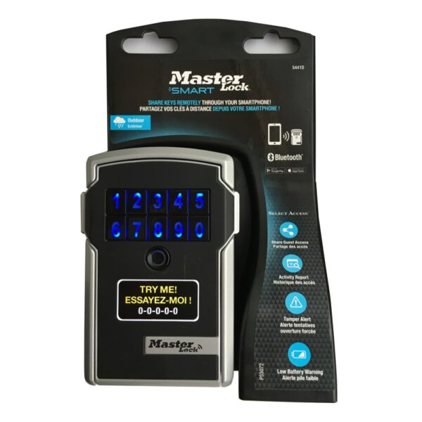 Bezpečnostní schránka Master Lock 5441EURD Bluetooth - Obrázek 3