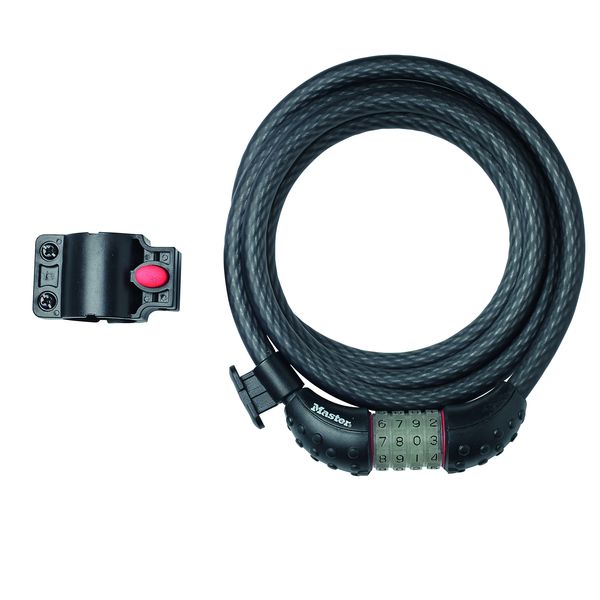 Ocelové kombinační lanko na kolo Master Lock 8190EURDPRO - 1