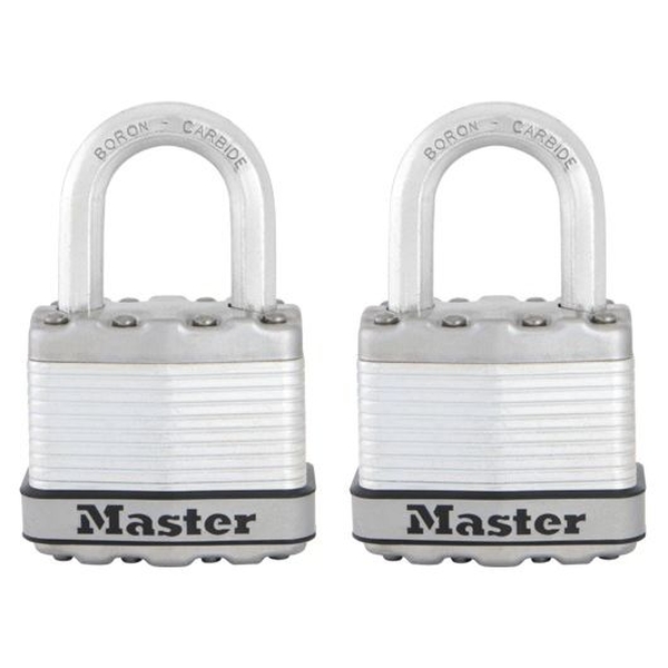 Titanový visací zámek Master Lock Excell - 45mm (2 ks / blistr)