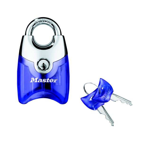 Visací zámek 44mm Master Lock Fusion 192EURD – fialový