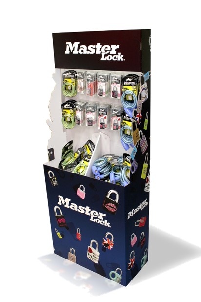 Podlahový propagační stojan 1701DBDSPLXL