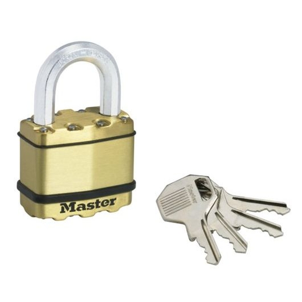 Mosazný visací zámek- Master Lock Excell - 50mm