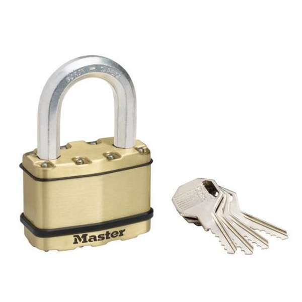 Mosazný visací zámek - Master Lock Excell - 64mm